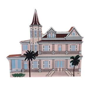The Cats Meow Southernmost House Key West Series 1998 Pink Victorian